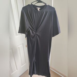 H&M cotton twist front dress